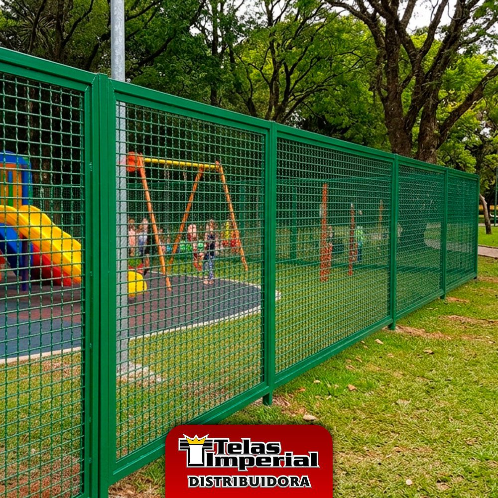 Tela Ondulada Soldada para Parques Playground